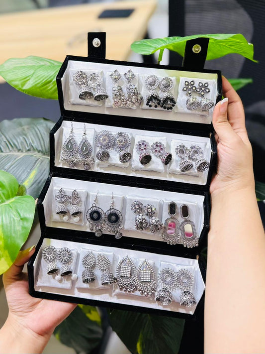 Viral 16 pair Jhumka with Box 🎁