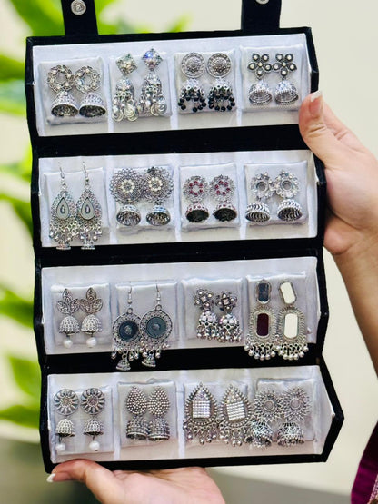Viral 16 pair Jhumka with Box 🎁